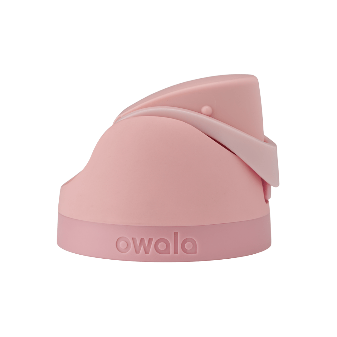Owala FreeSip replacement lid in Very, Very Dark, all-matte black body with matching black carry loop