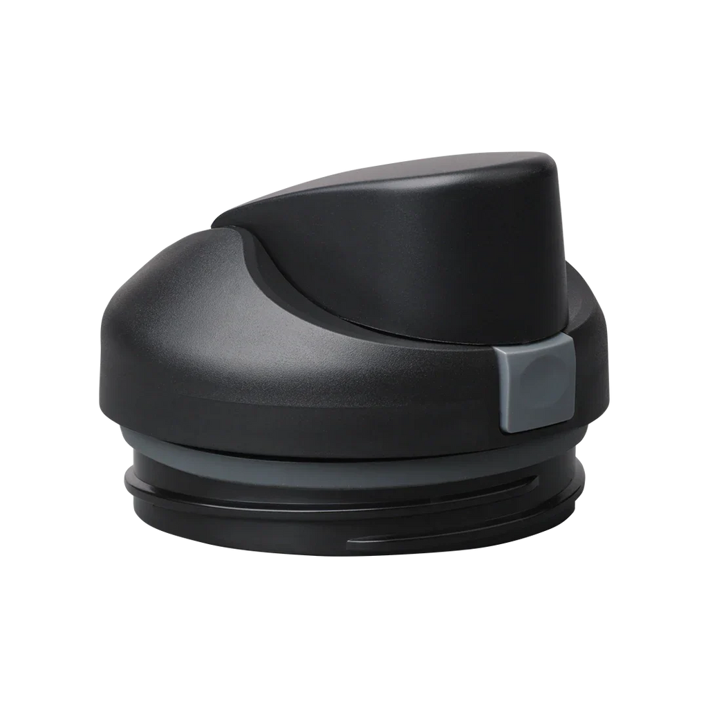 Owala FreeSip replacement lid in Very, Very Dark, all-matte black body with matching black carry loop