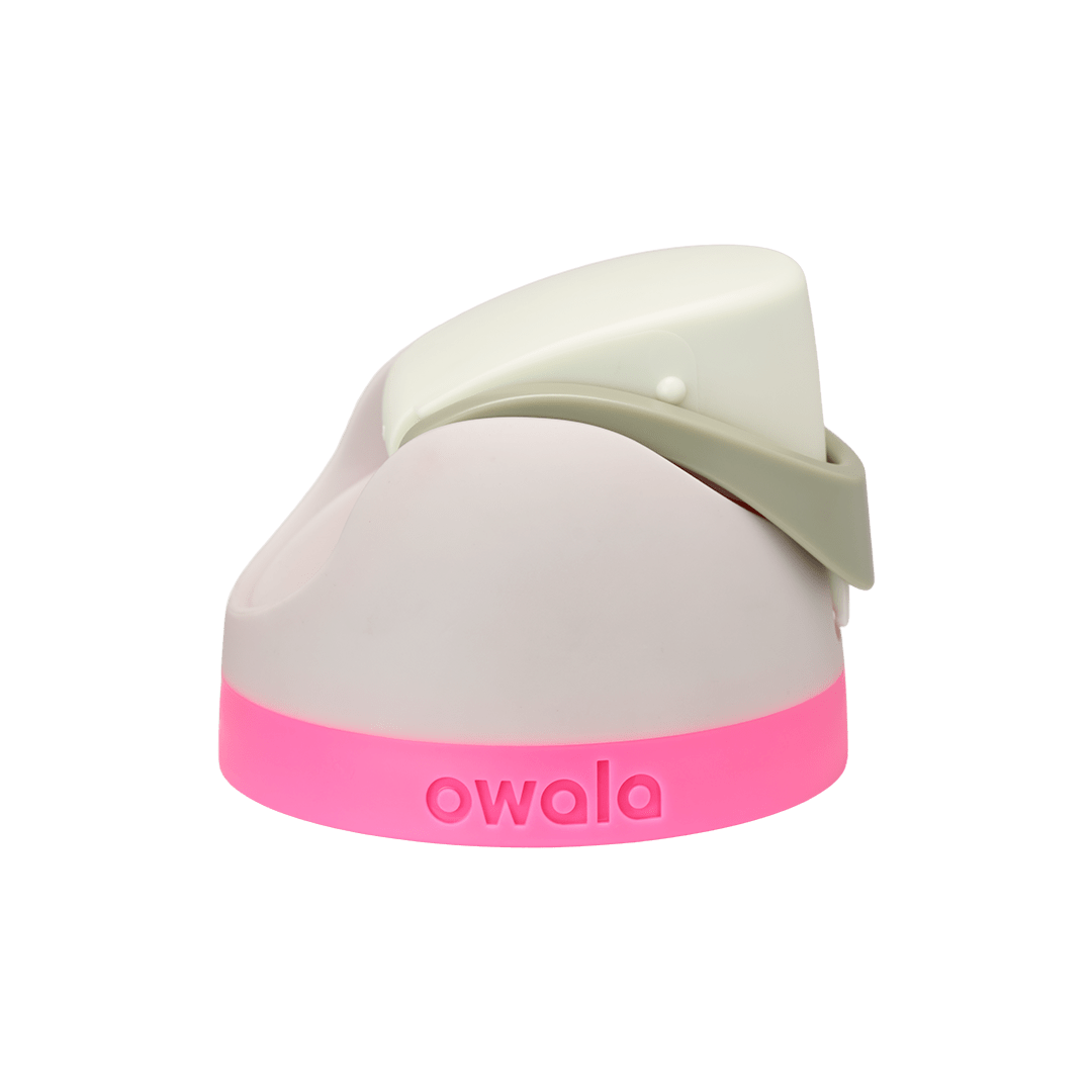 Owala FreeSip replacement lid in Very, Very Dark, all-matte black body with matching black carry loop