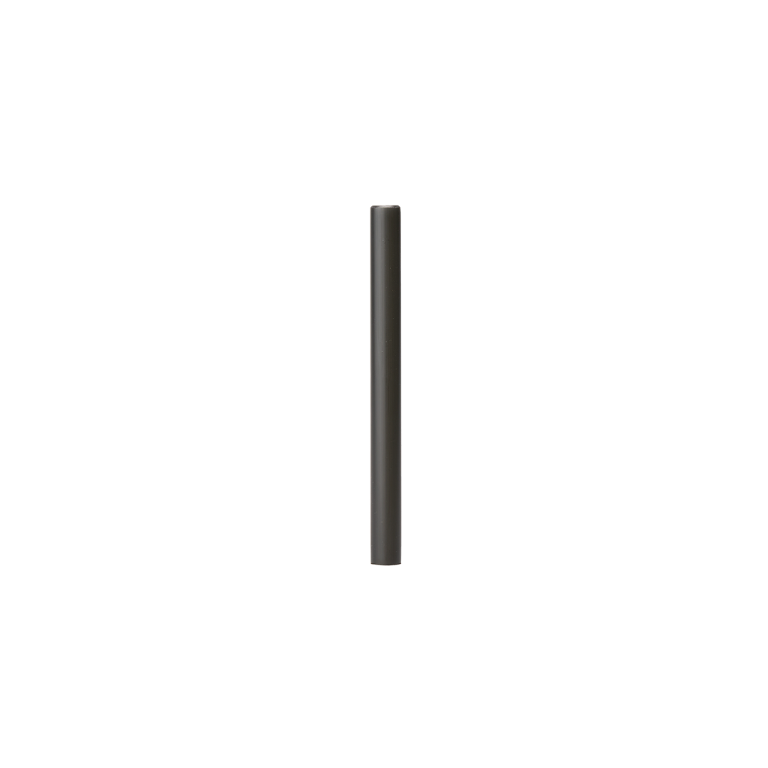 Owala Replacement Straw in Very, Very Dark; single solid black slim straw