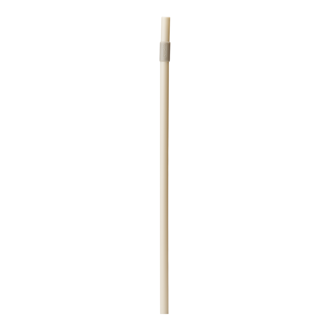 Owala Replacement Straw in Very, Very Dark; single solid black slim straw