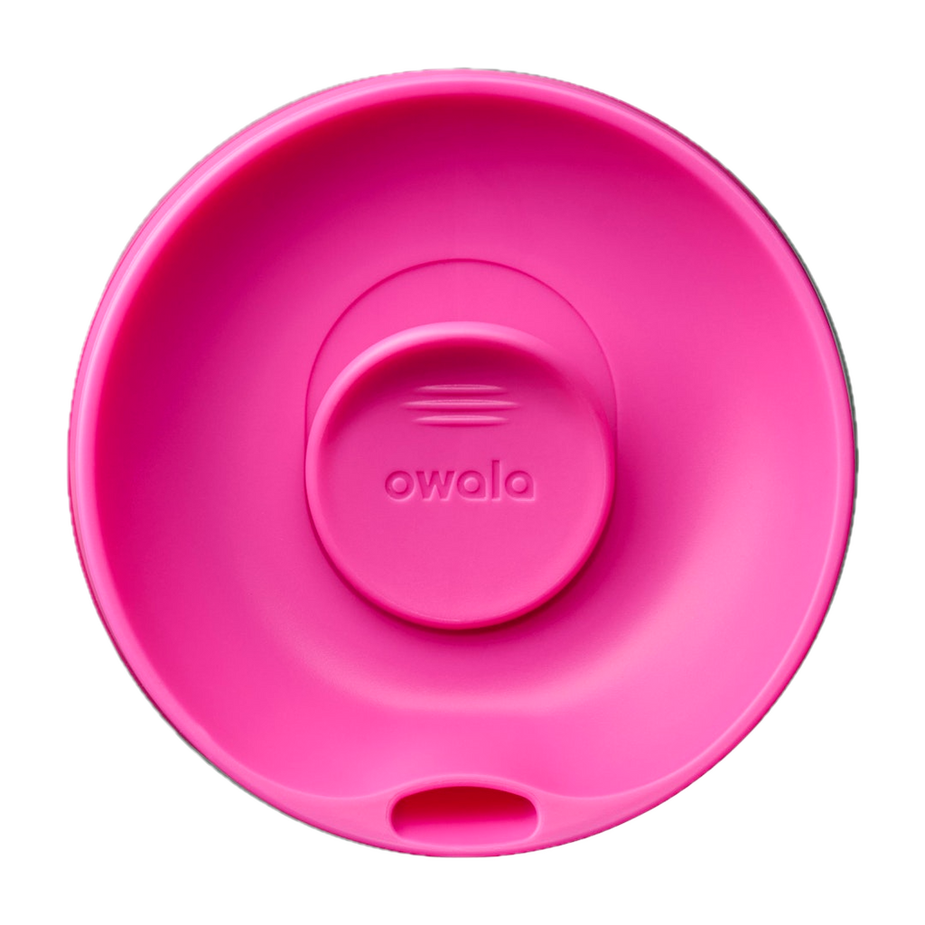 Owala FreeSip replacement lid in Very, Very Dark, all-matte black body with matching black carry loop